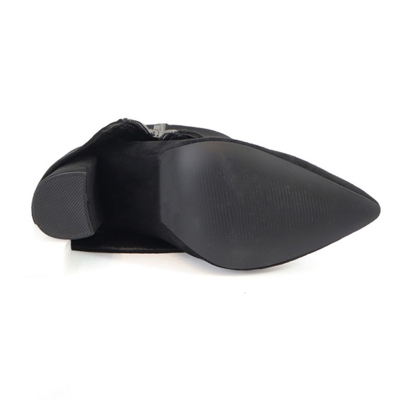 Vixxi Fold Over Boots with Zipper - Picture 4 of 4